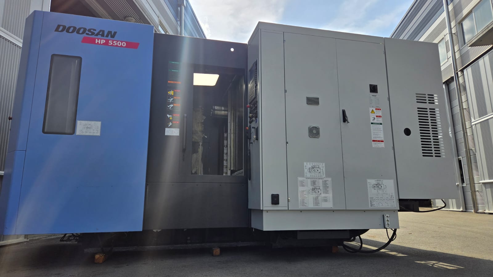 DOOSAN  HP5500(2015)YATAY İŞLEME 